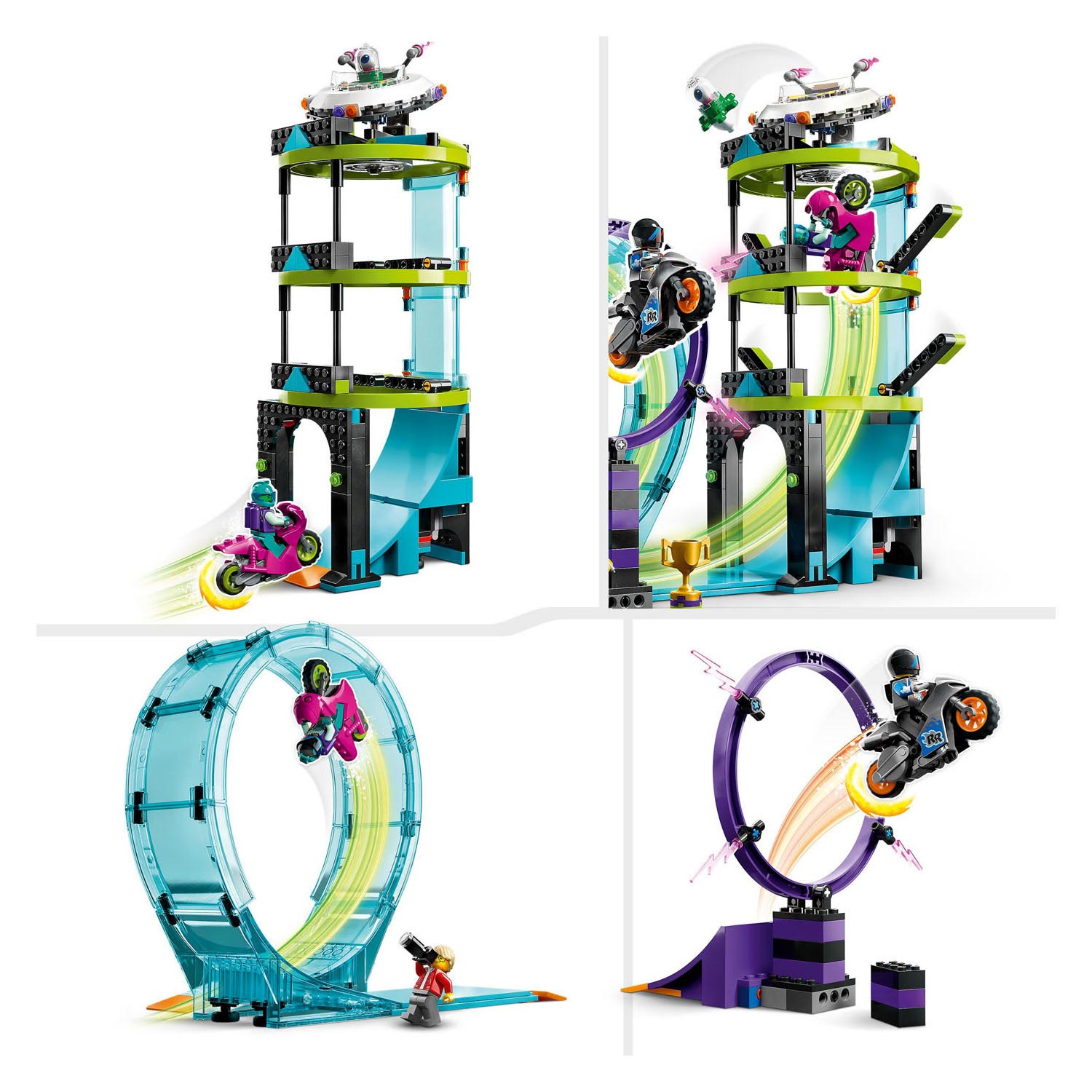 Lego city - ultieme stuntrijders uitdaging constructiespeelgoed (60361)