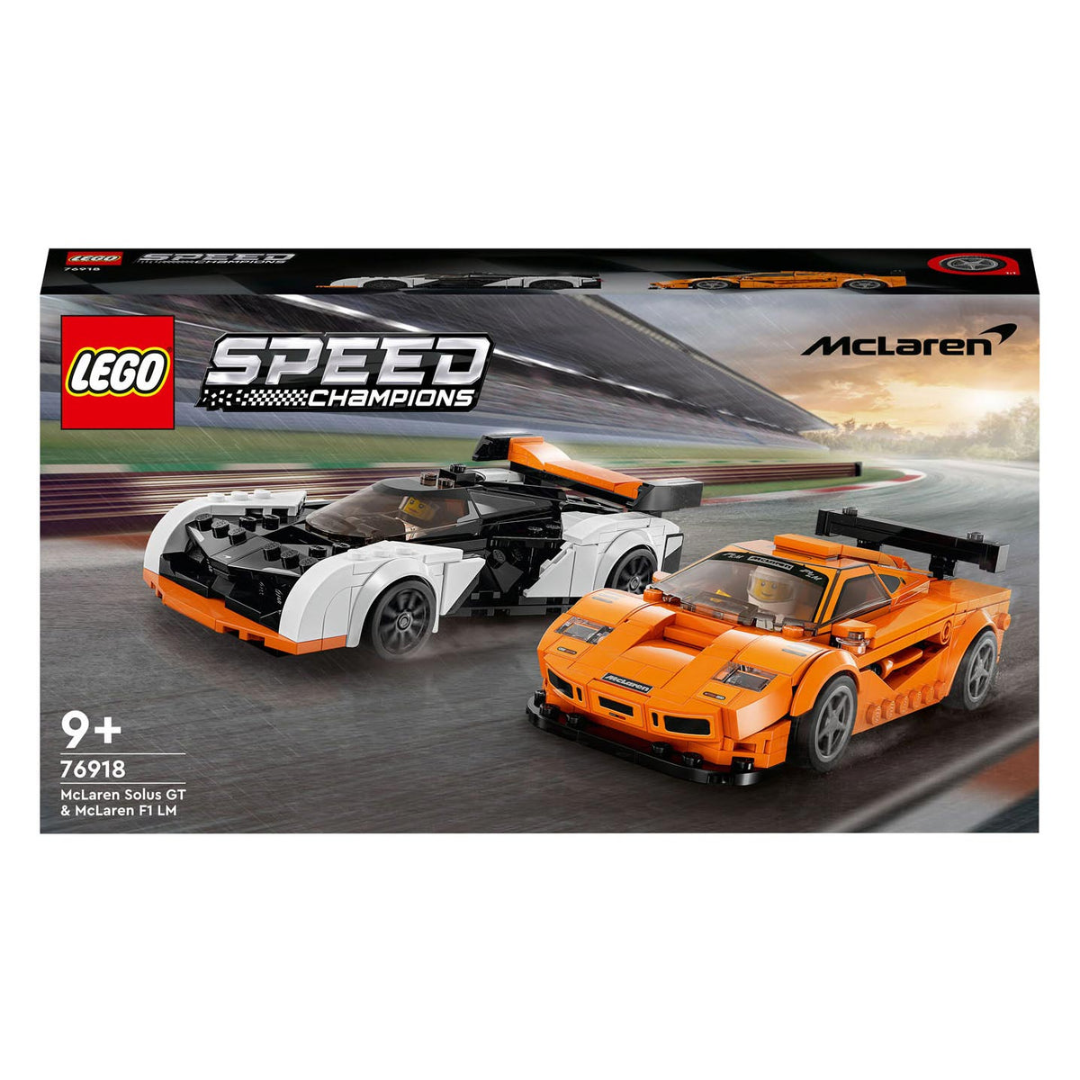 Lego Speed ​​Champions 76918 McLaren Solus GT McLaren F1 LM