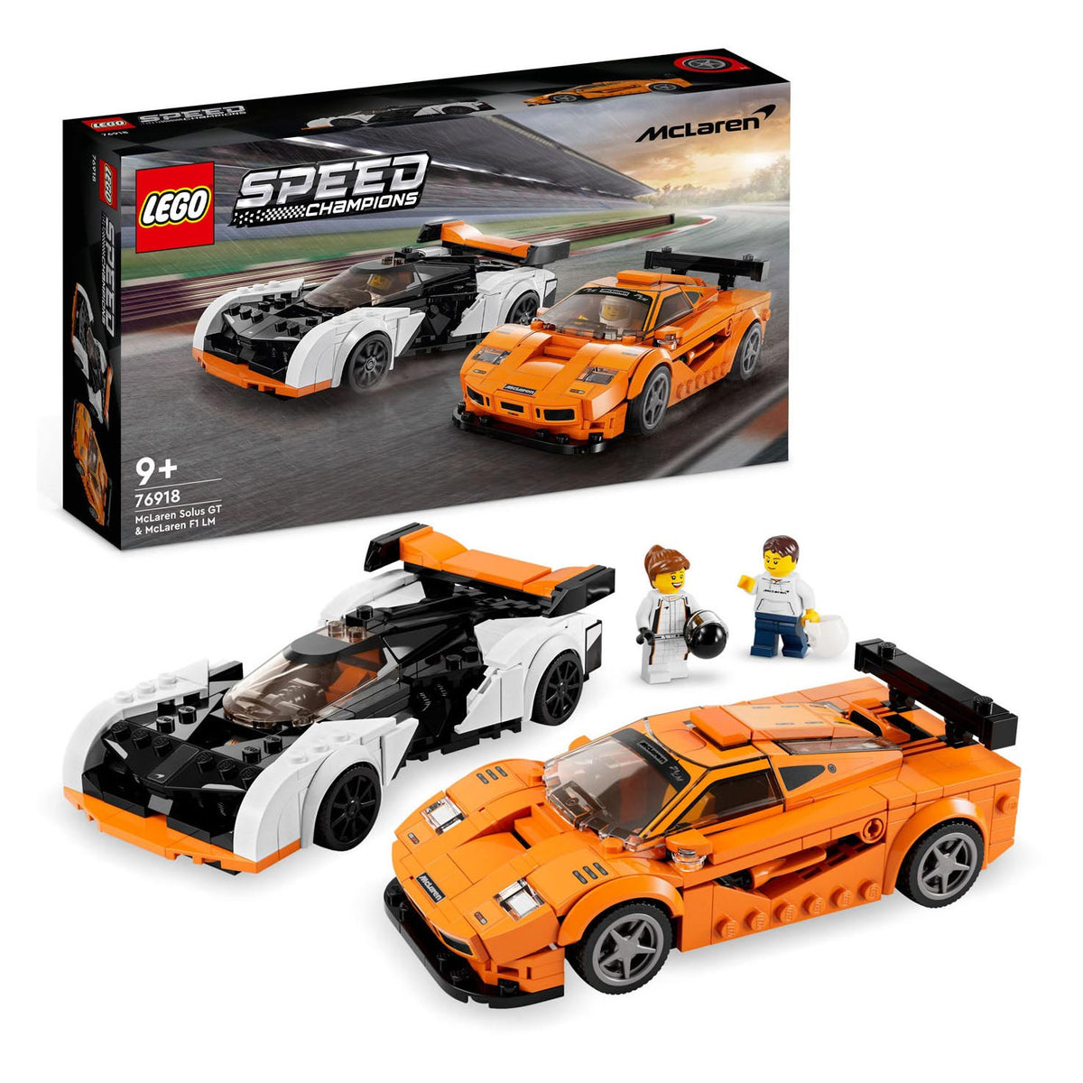 Lego Speed ​​Champions 76918 McLaren Solus GT McLaren F1 LM