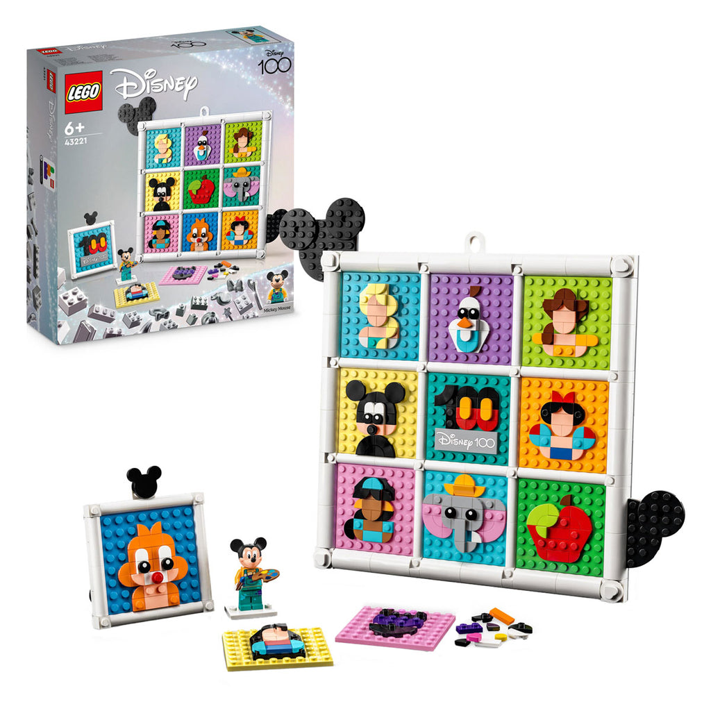 Lego disney - 100 jaar disney animatiefiguren constructiespeelgoed (43221)