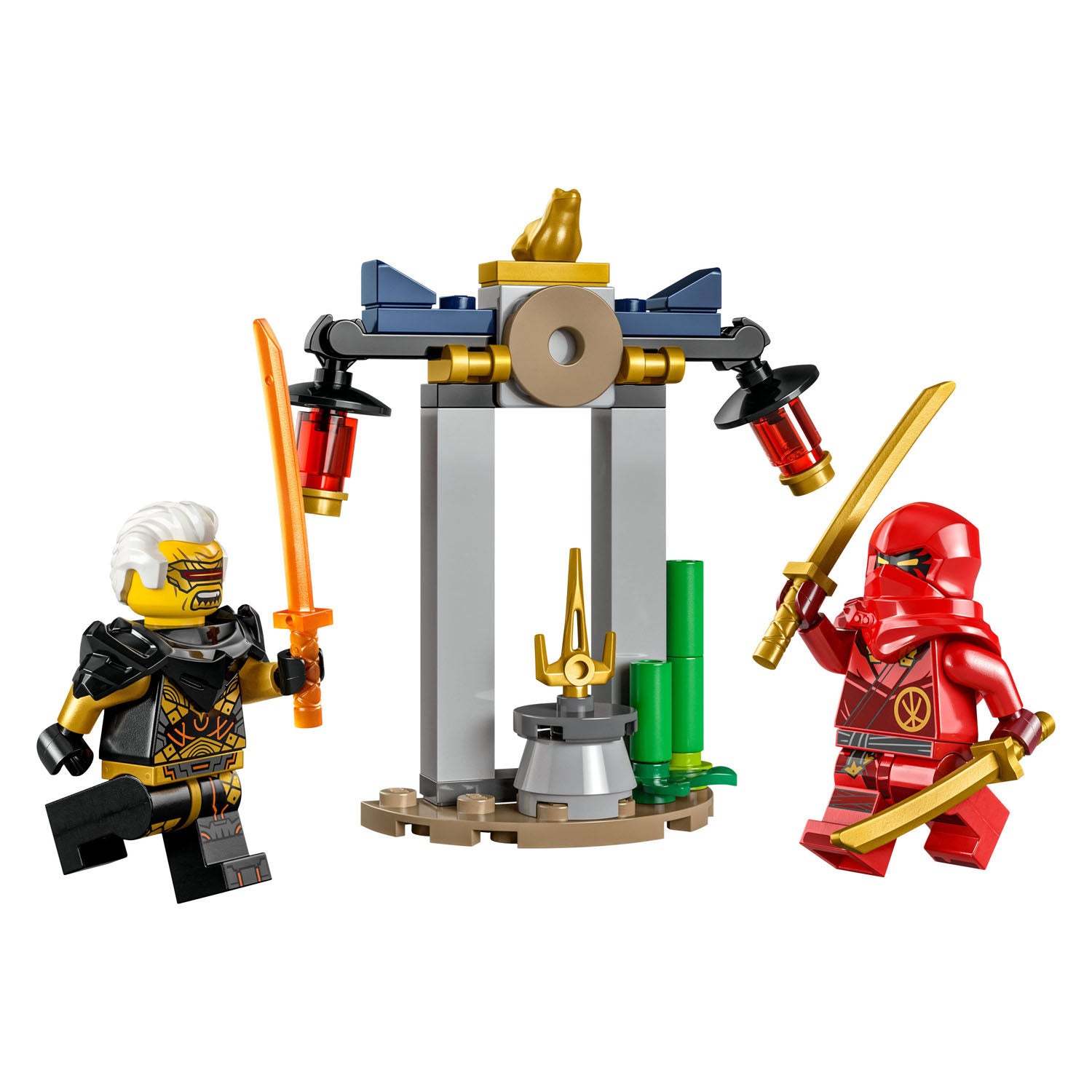 Lego ninjago 30650 kai and raptons temple battle