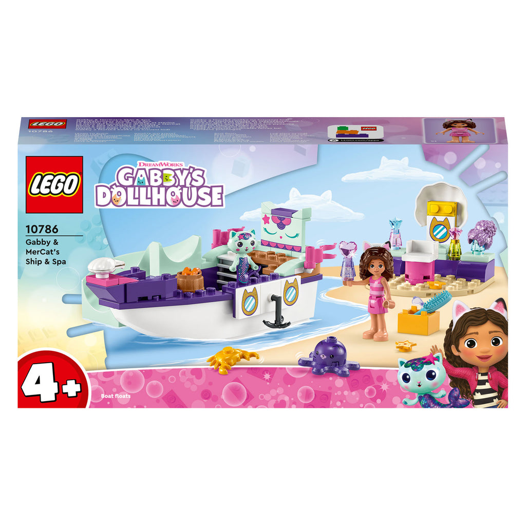 Lego Lego Gabbys Puppenhaus 10786 Gabby und Mutterkat Verwöhnschiff