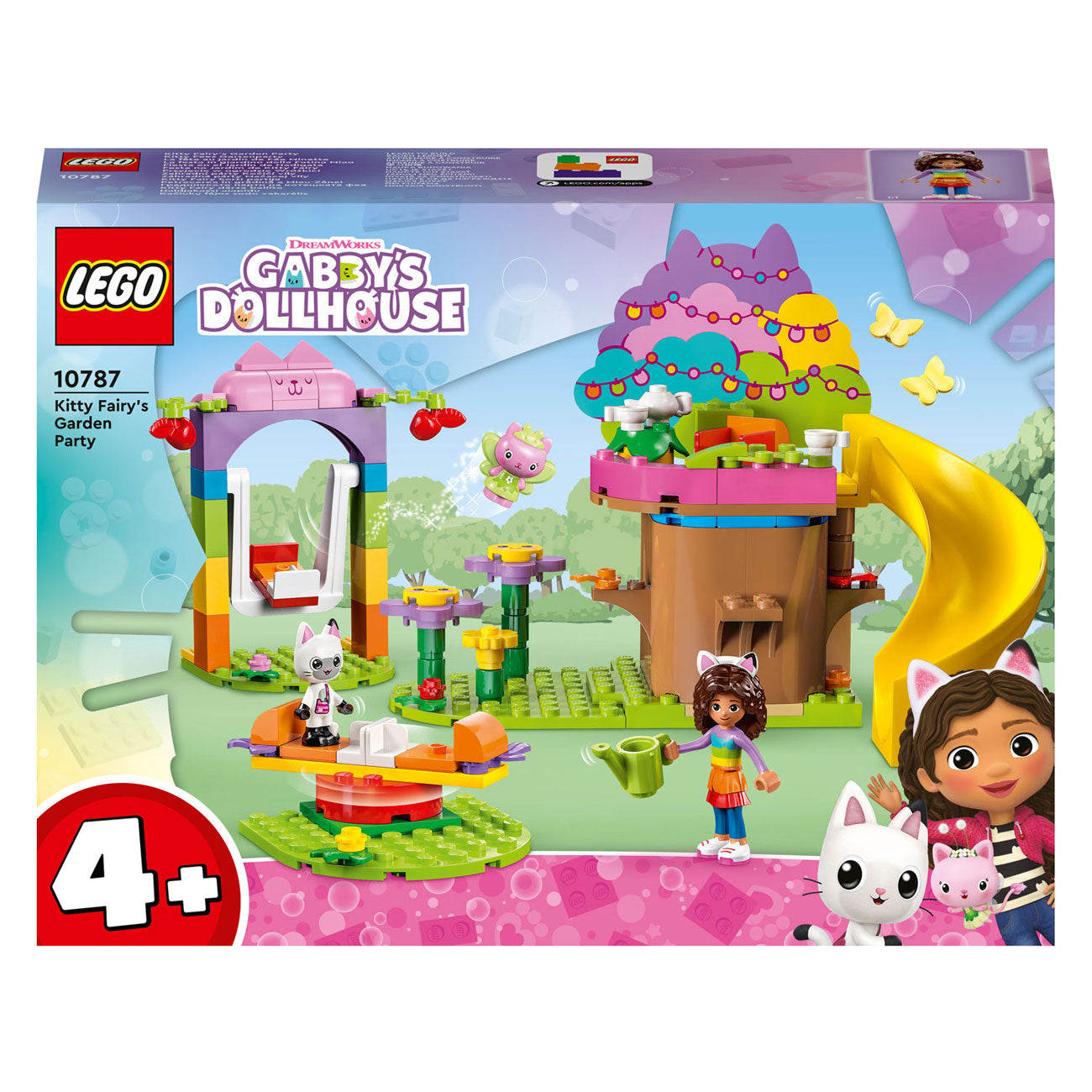 Lego Gabbys Puppenhaus 10787 Kitty Fees Gartenparty
