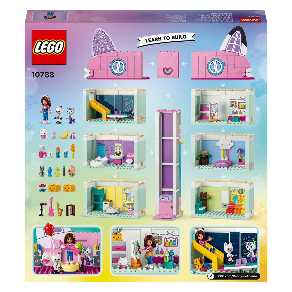 Lego gabby's poppenhuis - gabby's poppenhuis constructiespeelgoed (10788)