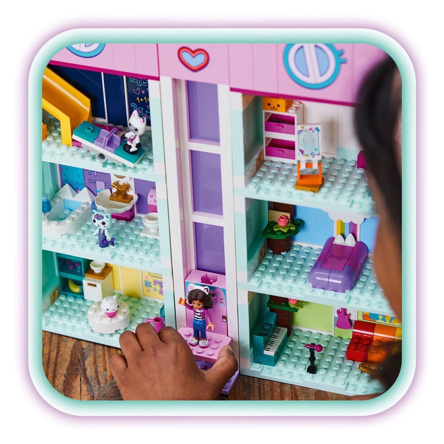 Lego gabby's poppenhuis gabby's poppenhuis speelgoed speelgoed met 4 minifiguren en accessoires voor kinderen 4+ - 10788