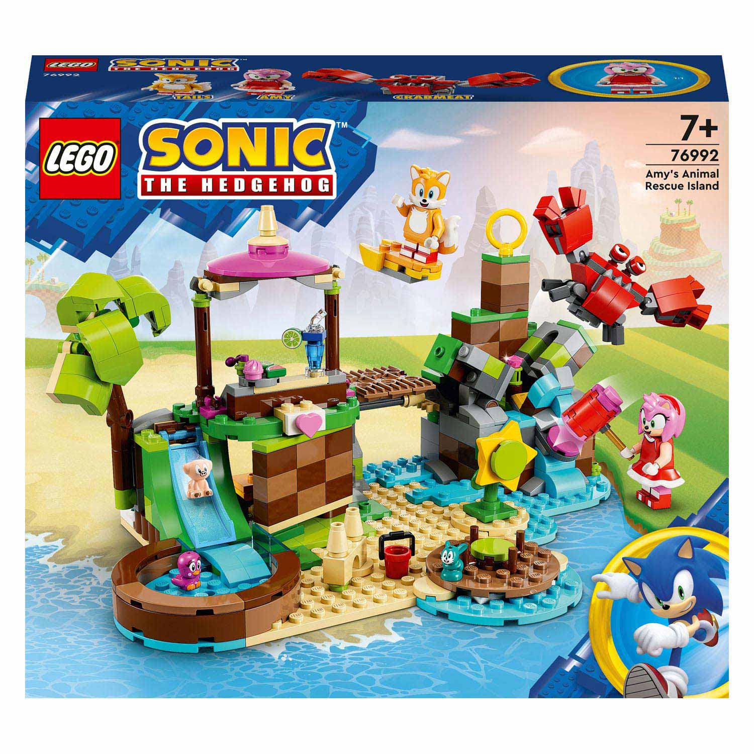 Lego Sonic 76992 Amys Tierpensionsinsel