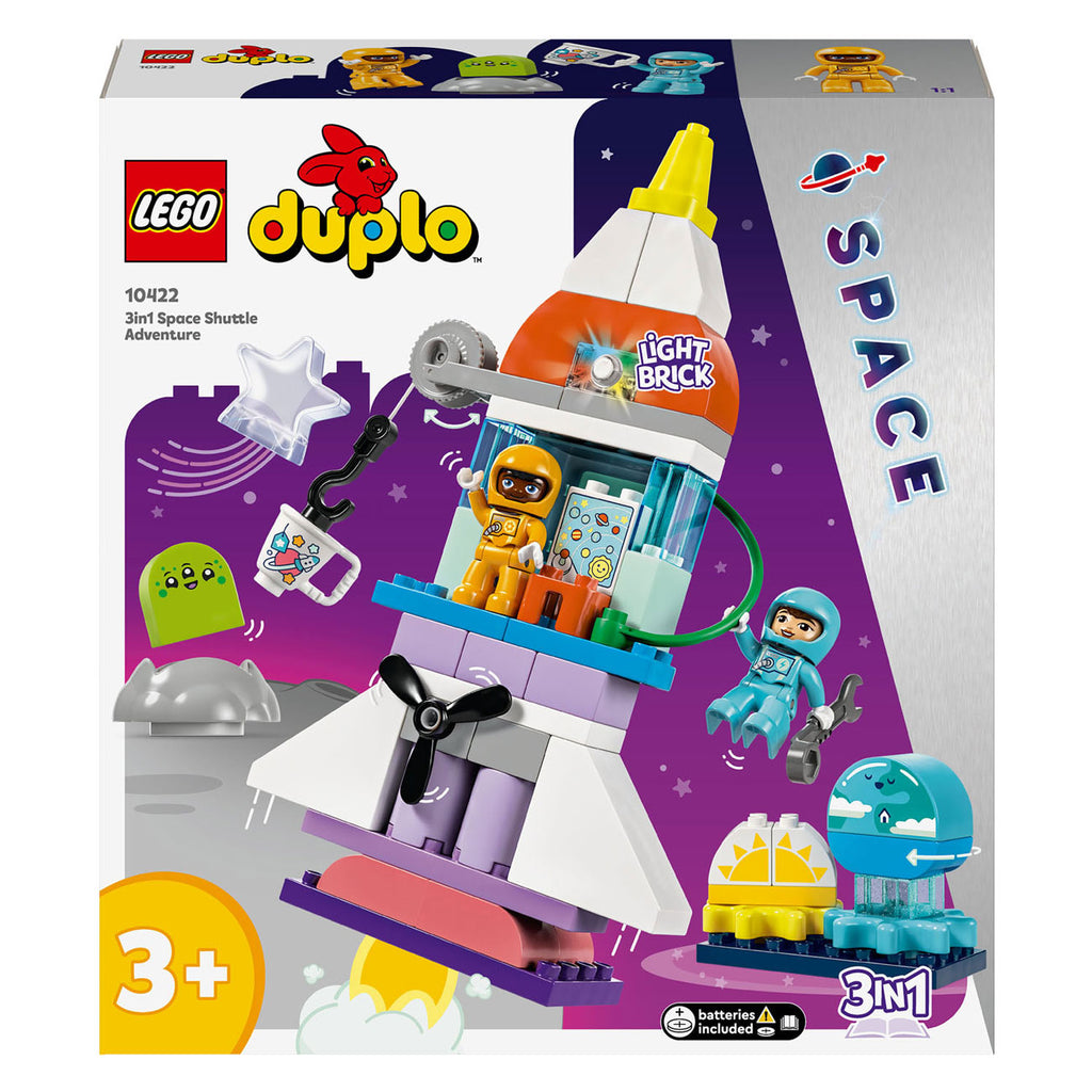 LEGO DUPLO Stadt 10422 3-in-1 Weltraumabenteuer