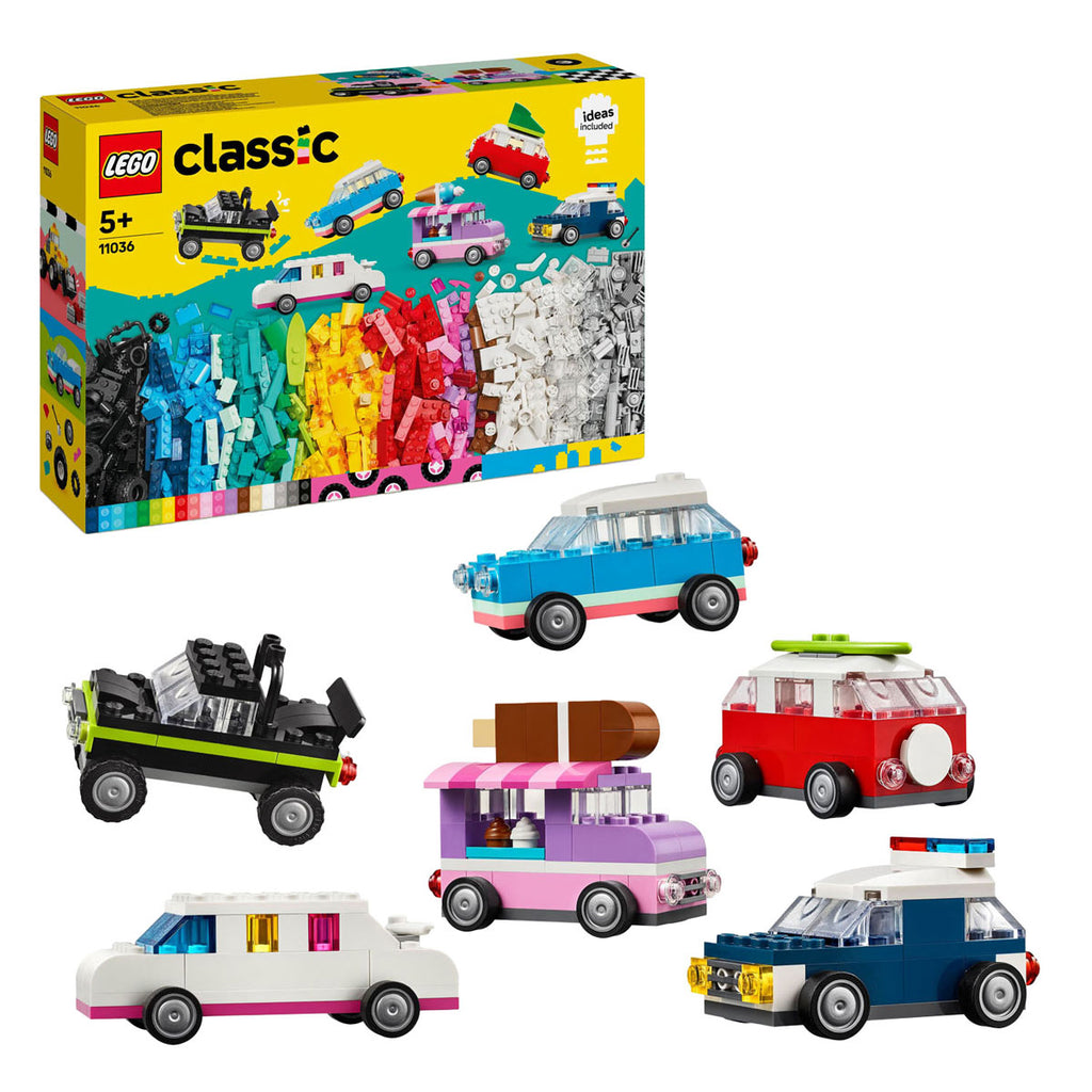 Lego classic 11036 creatieve voertuigen