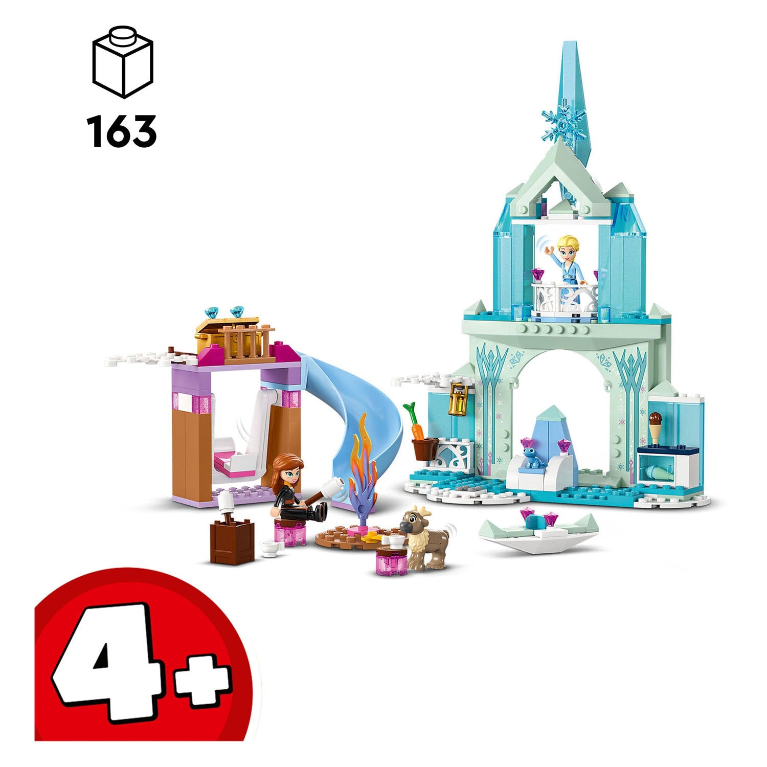 Lego Prinzessin 43238 Elsas Eiskönigin-Schloss
