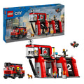 Lego city 60414 brandweerkazerne en brandweerauto