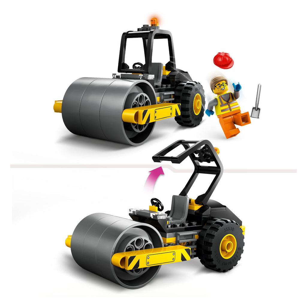 Lego City Baustellen-Dampfwalze 60401
