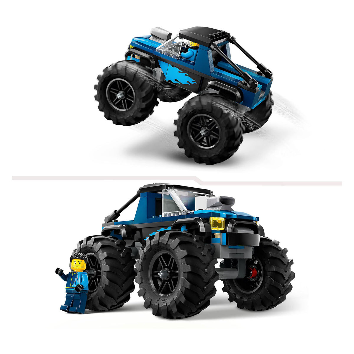 LEGO City - Blaues Monstertruck-Bauspielzeug (60402)