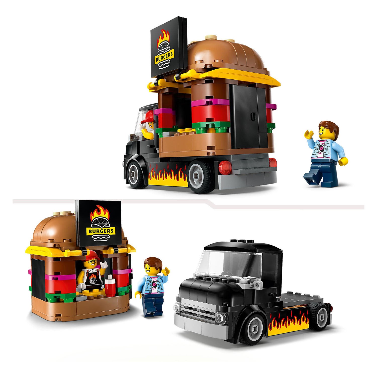 Lego city 60404 hamburgertruck