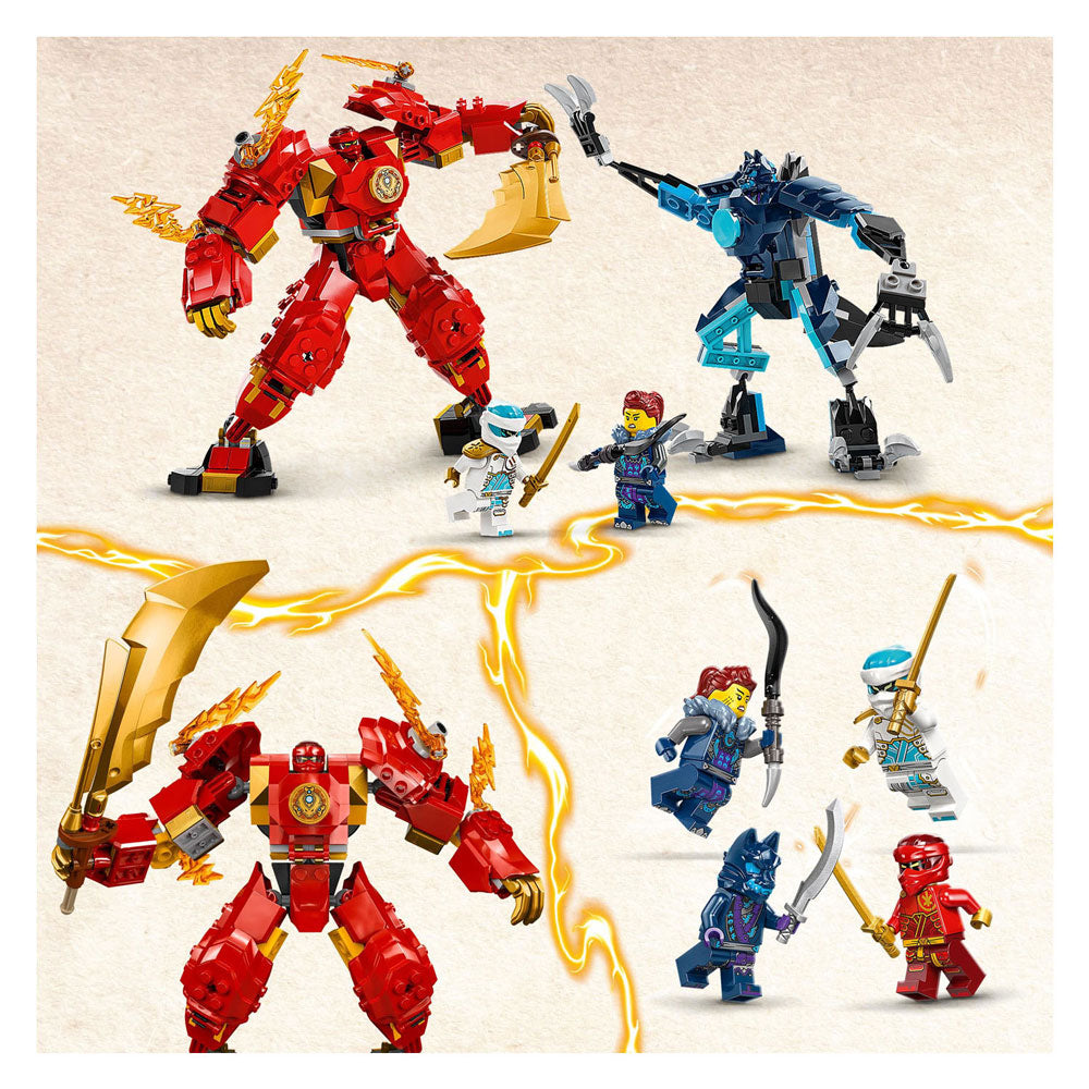 LEGO Ninjago 71808 „Kais Elementaire Vuurmecha“.