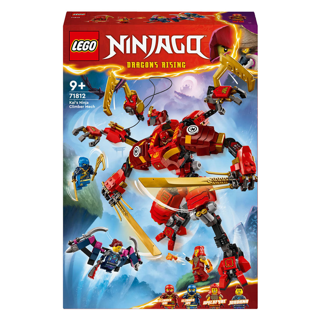 Lego Ninajago 71812 Kas Ninja Kletter-Mech