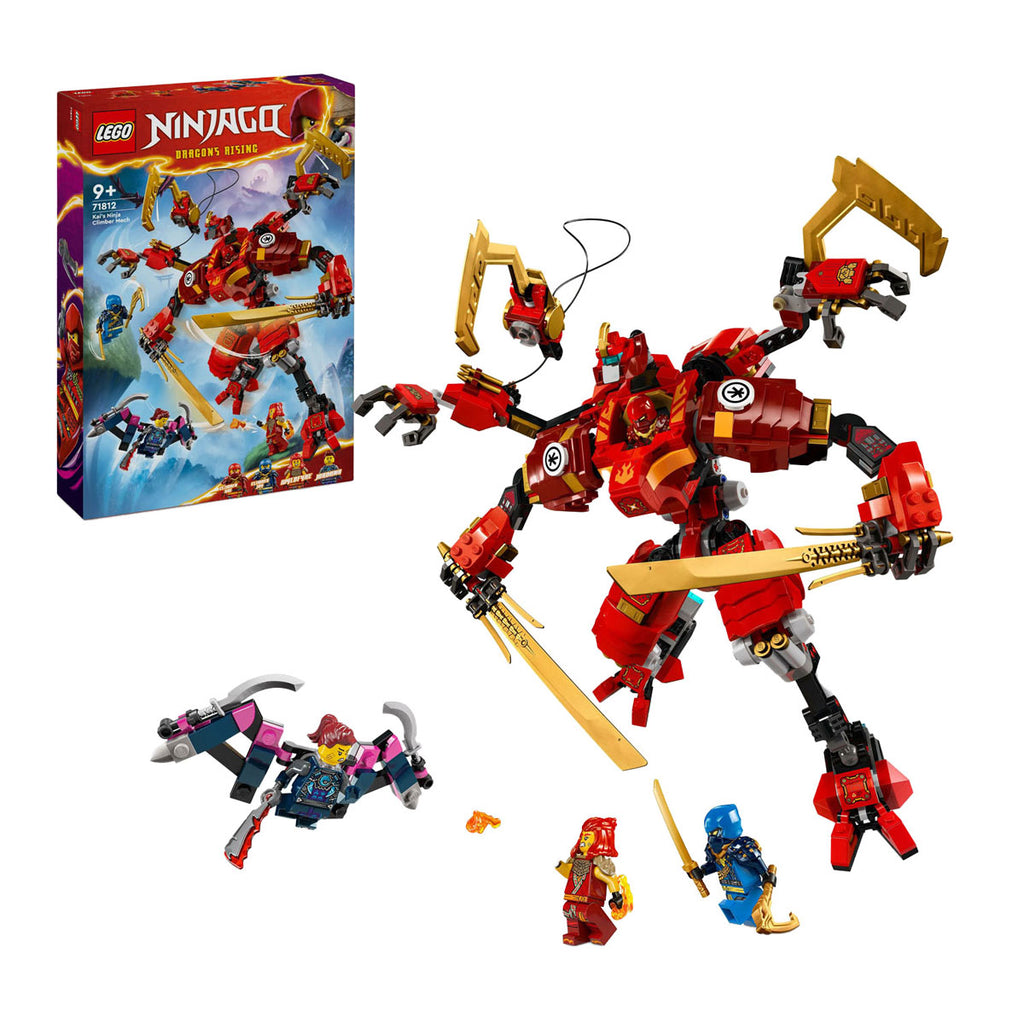 Lego Ninajago 71812 Kas Ninja Kletter-Mech
