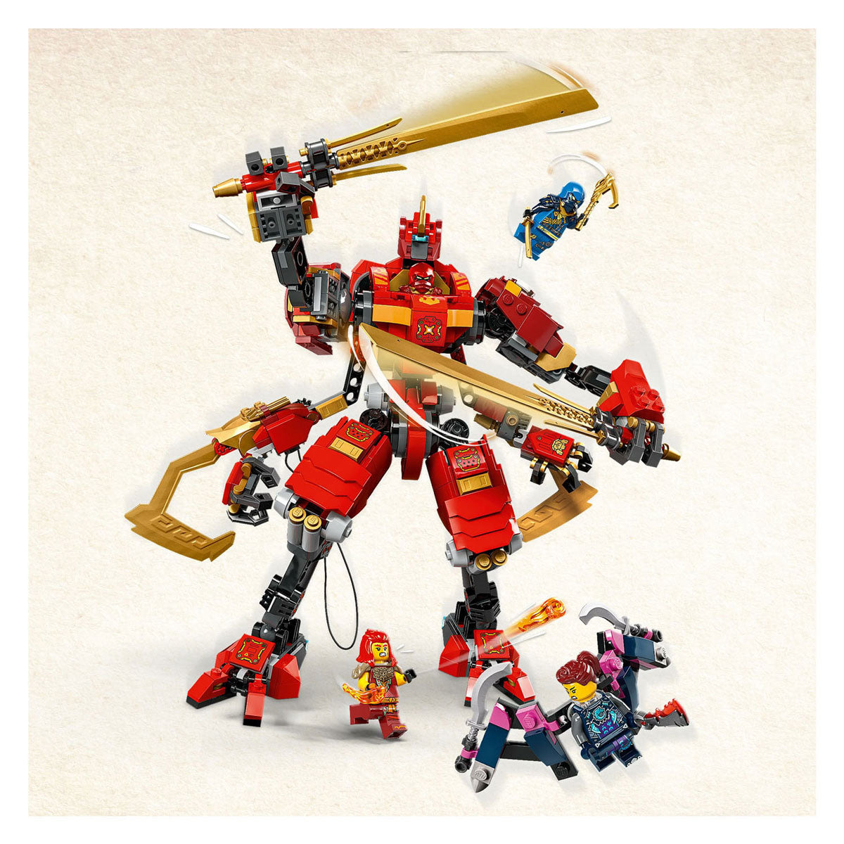 Lego Ninajago 71812 Kas Ninja Kletter-Mech