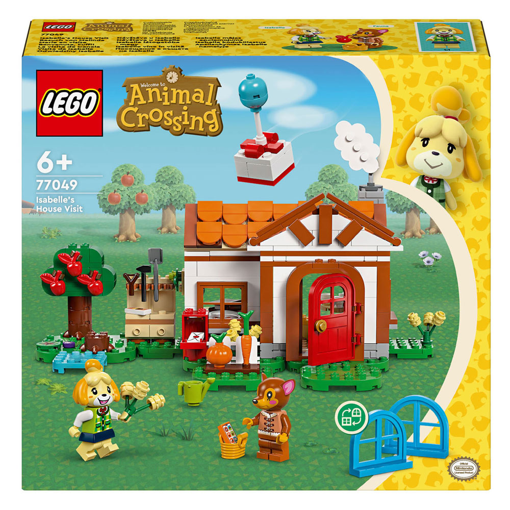Lego Animal Crossing 77049 Isabelle auf Besucher