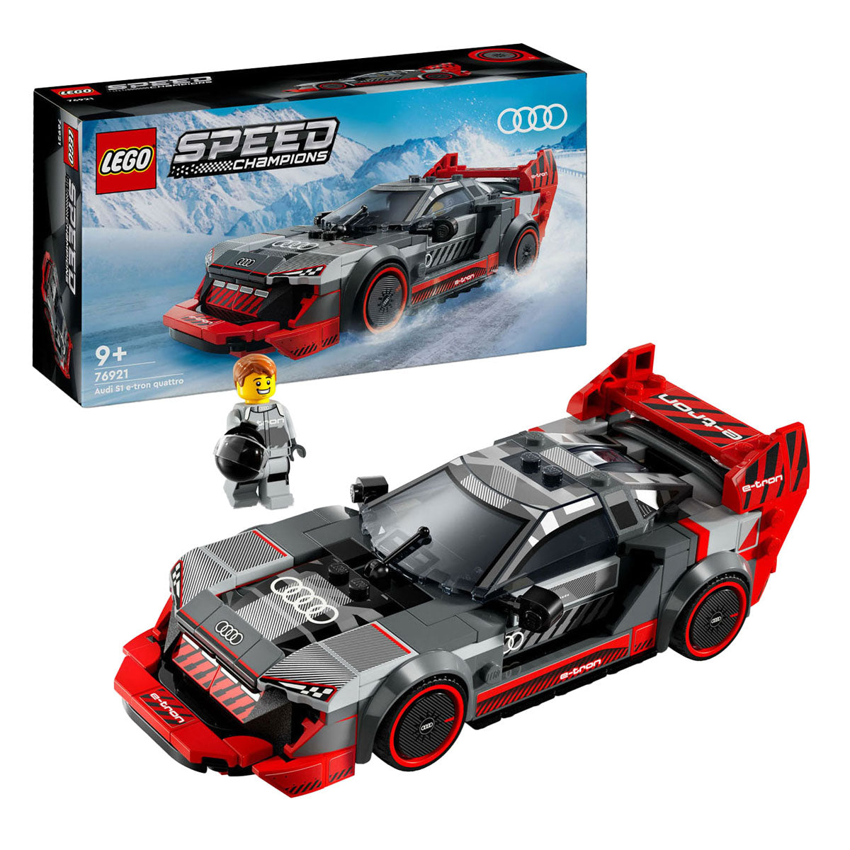 Lego Speed ​​Champions 76921 Audi S1 ​​E-Tron Quattro Rennwagen