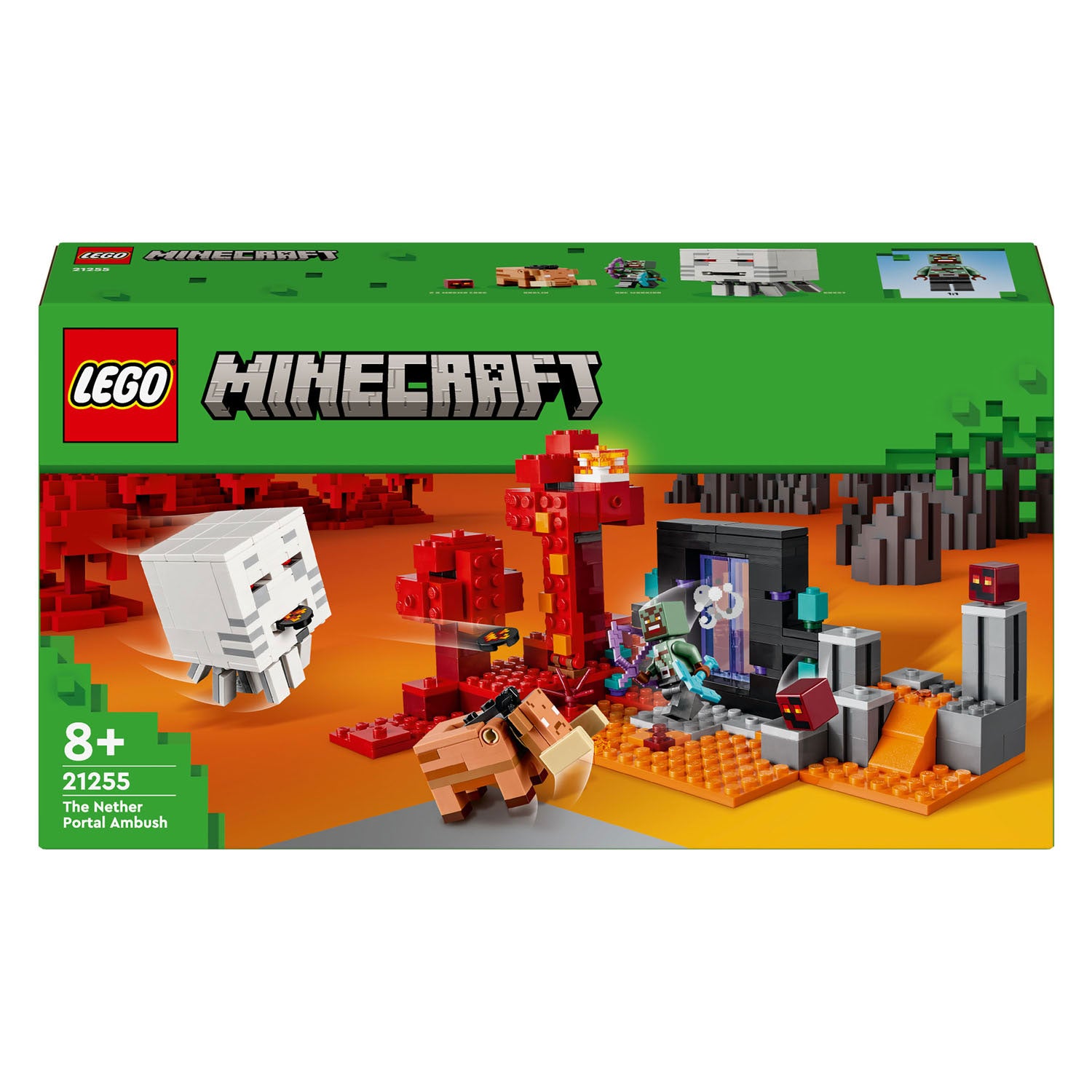 LEGO LEGO Minecraft 21255 Hinterhalt im Nether-Portal
