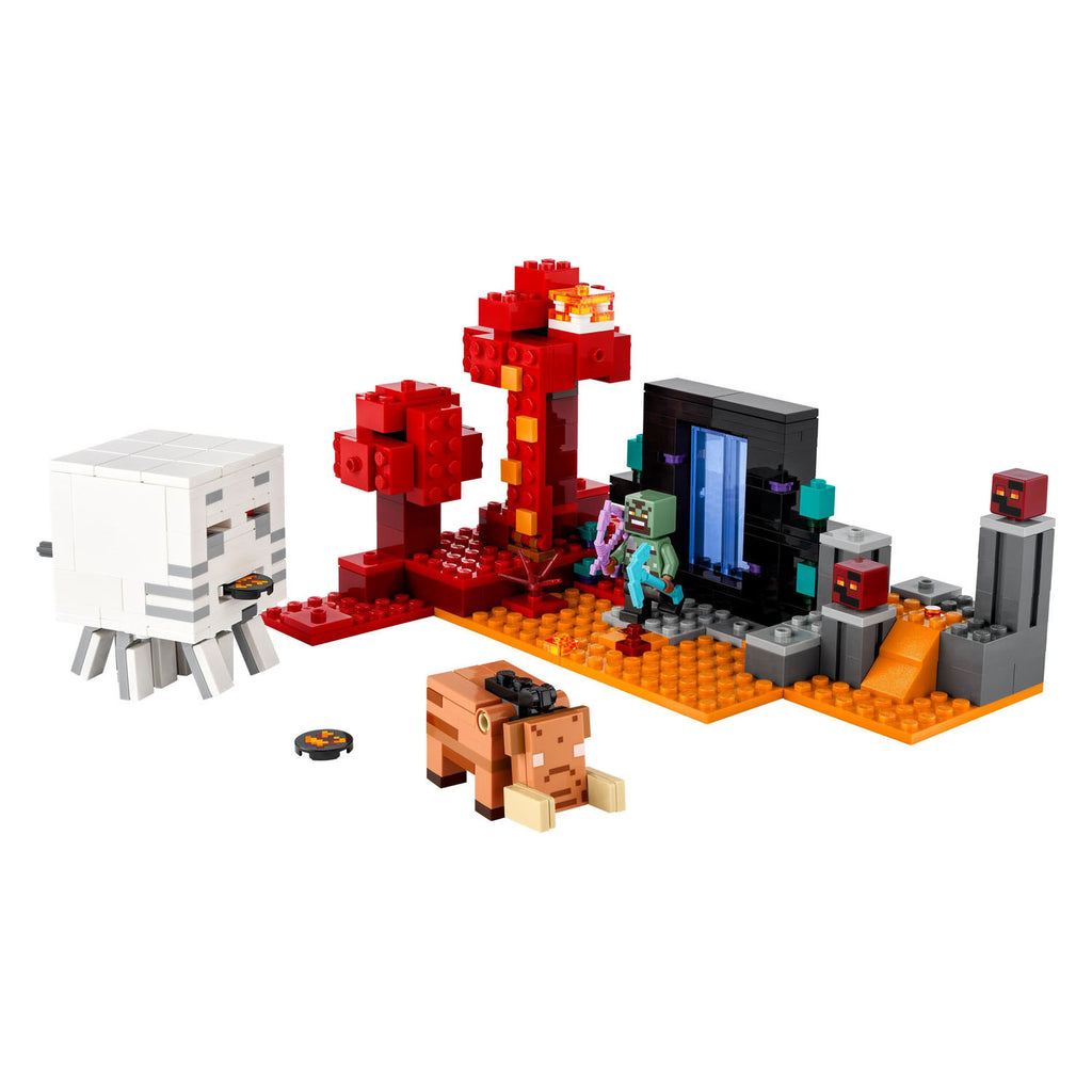 LEGO LEGO Minecraft 21255 Hinterhalt im Nether-Portal