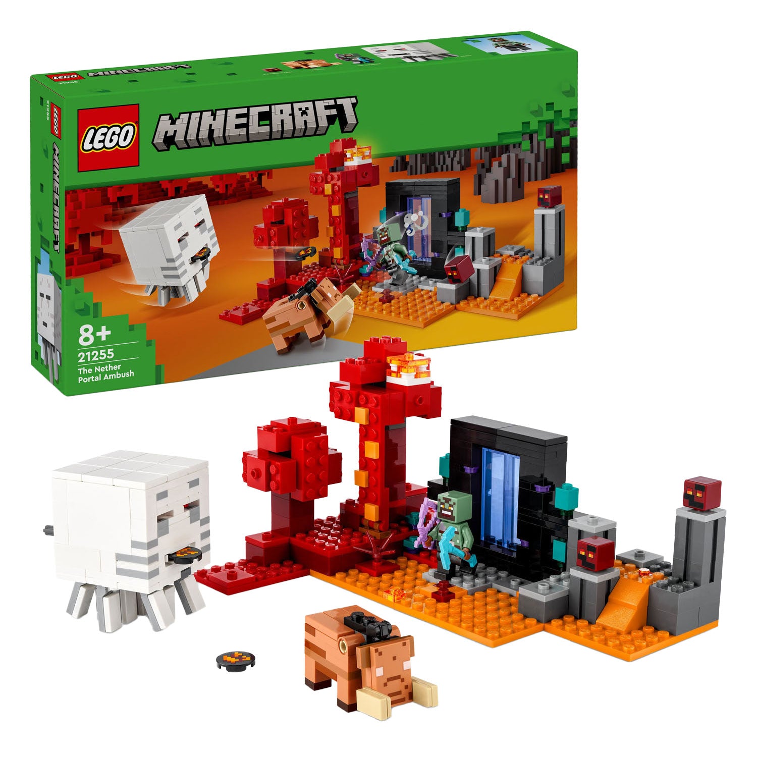 LEGO LEGO Minecraft 21255 Hinterhalt im Nether-Portal