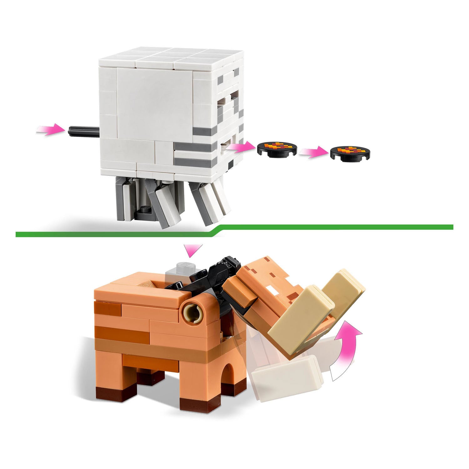 LEGO LEGO Minecraft 21255 Hinterhalt im Nether-Portal