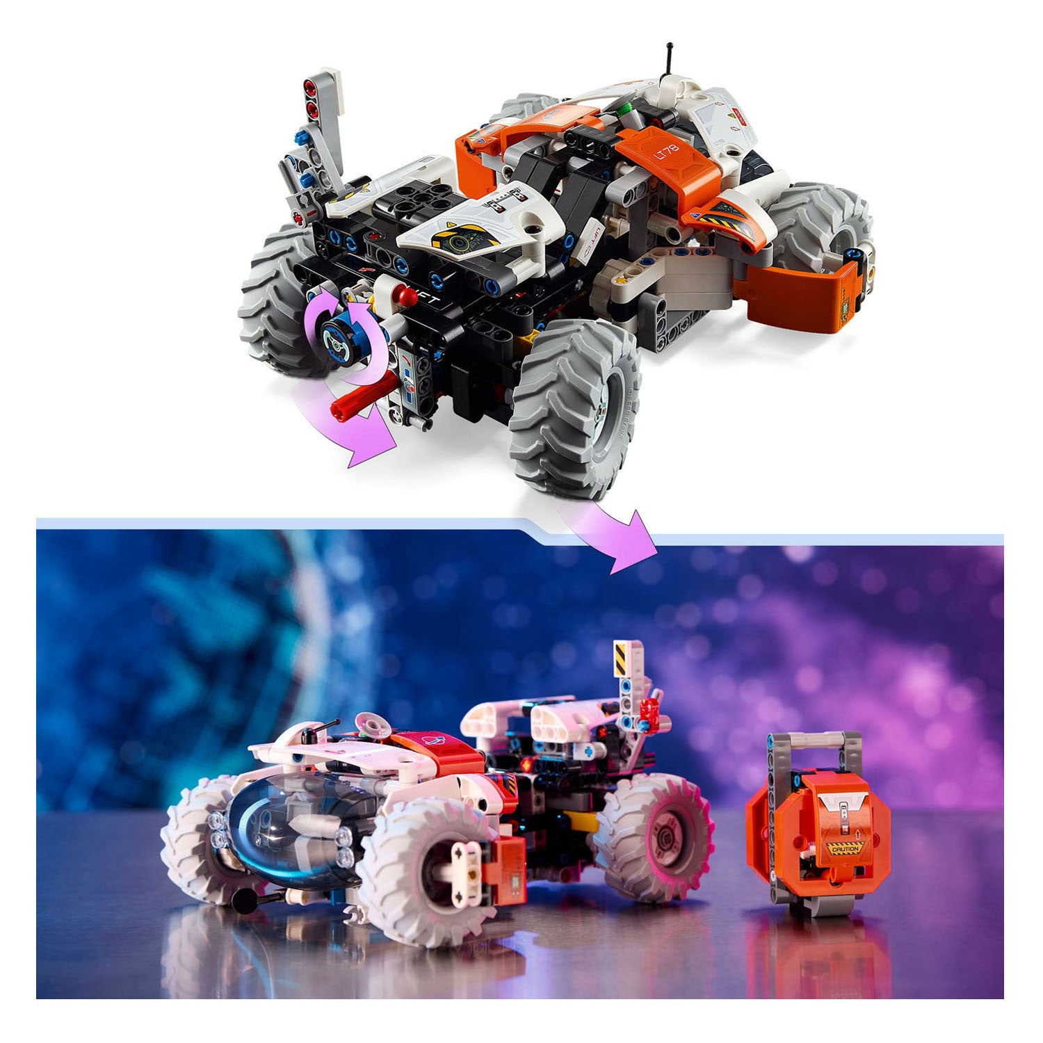 Lego 42178 technic ruimtevoertuig lt78
