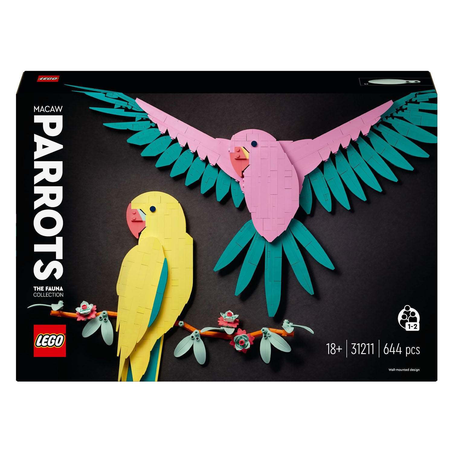 Lego LEGO Art 31211 Aras Papageien
