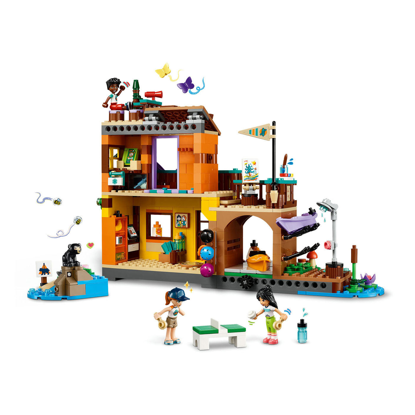 Lego 42626 friends avonturenkamp watersporten