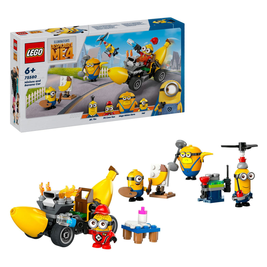Lego Ich – Einfach unverbesserlich 75580 Minions und Bananenauto