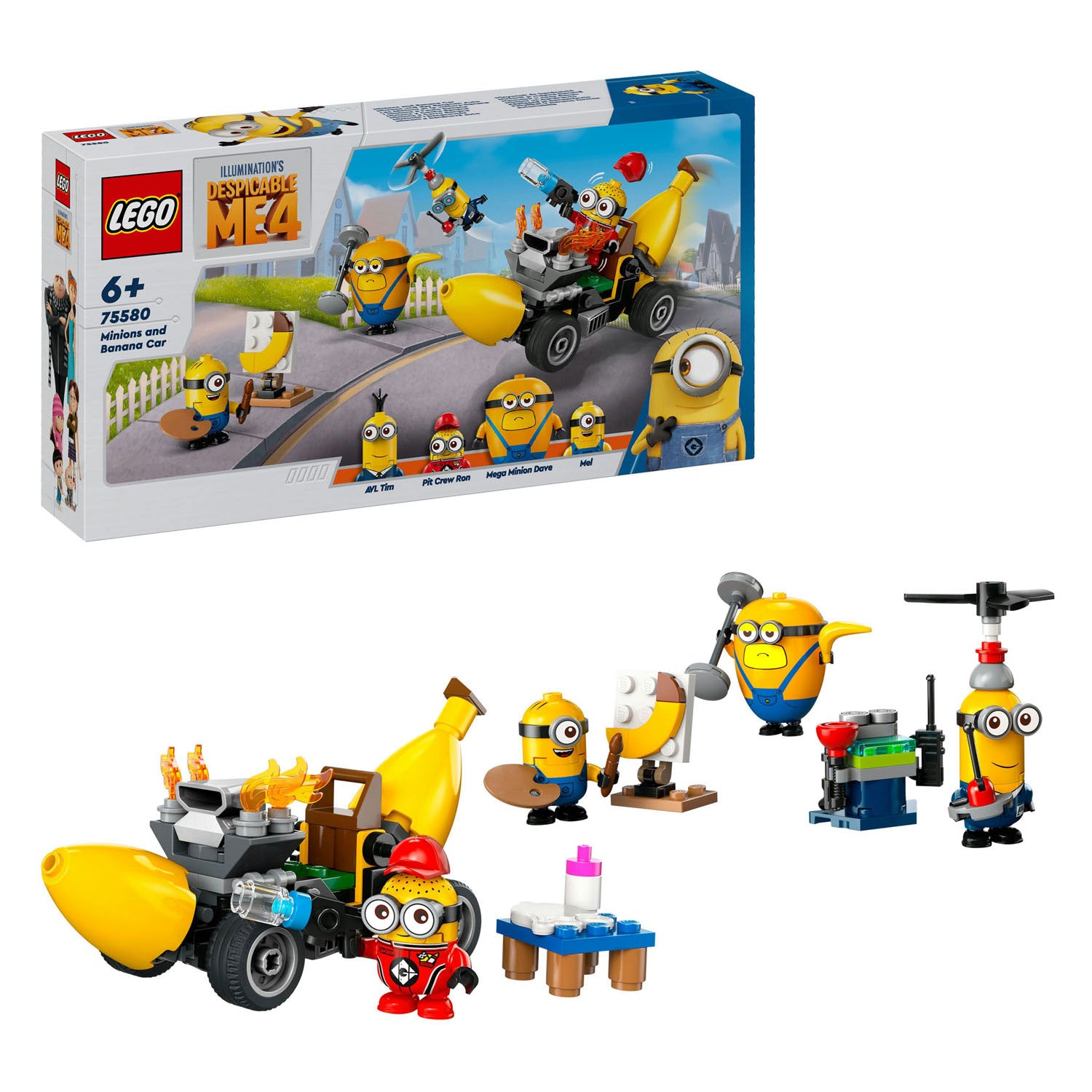 Lego Ich – Einfach unverbesserlich 75580 Minions und Bananenauto