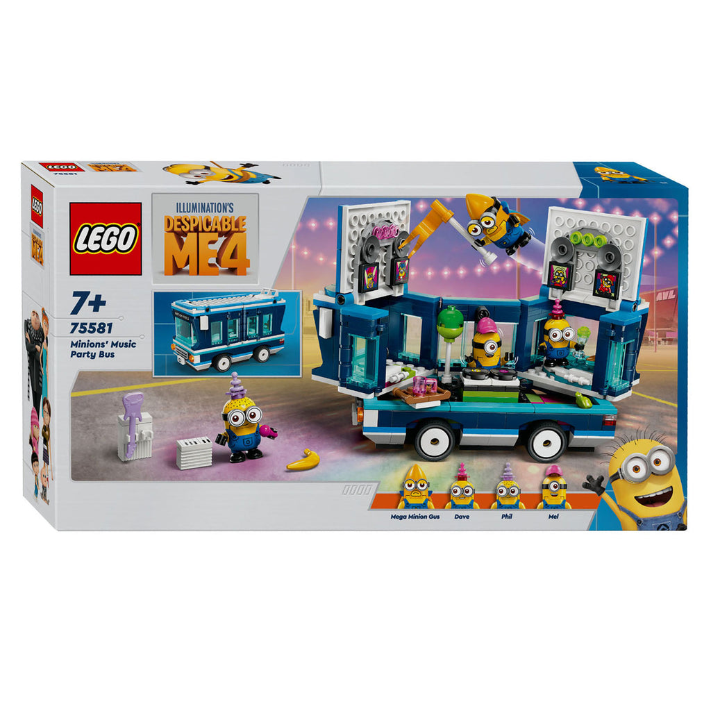 Lego Ich – Einfach unverbesserlich 75581 Musikpartybus der Schergen