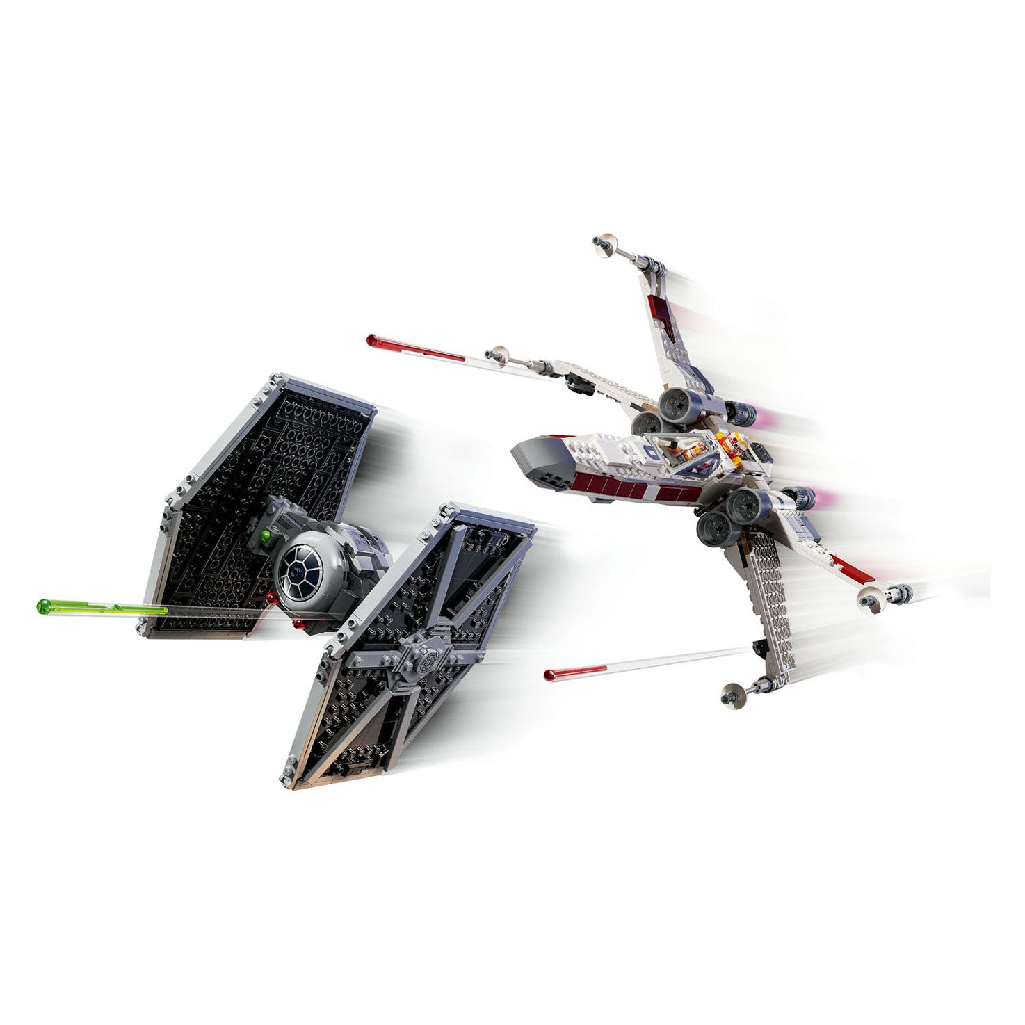 Lego Star Wars 75393 Tie-Fighter und X-Wing Kombination