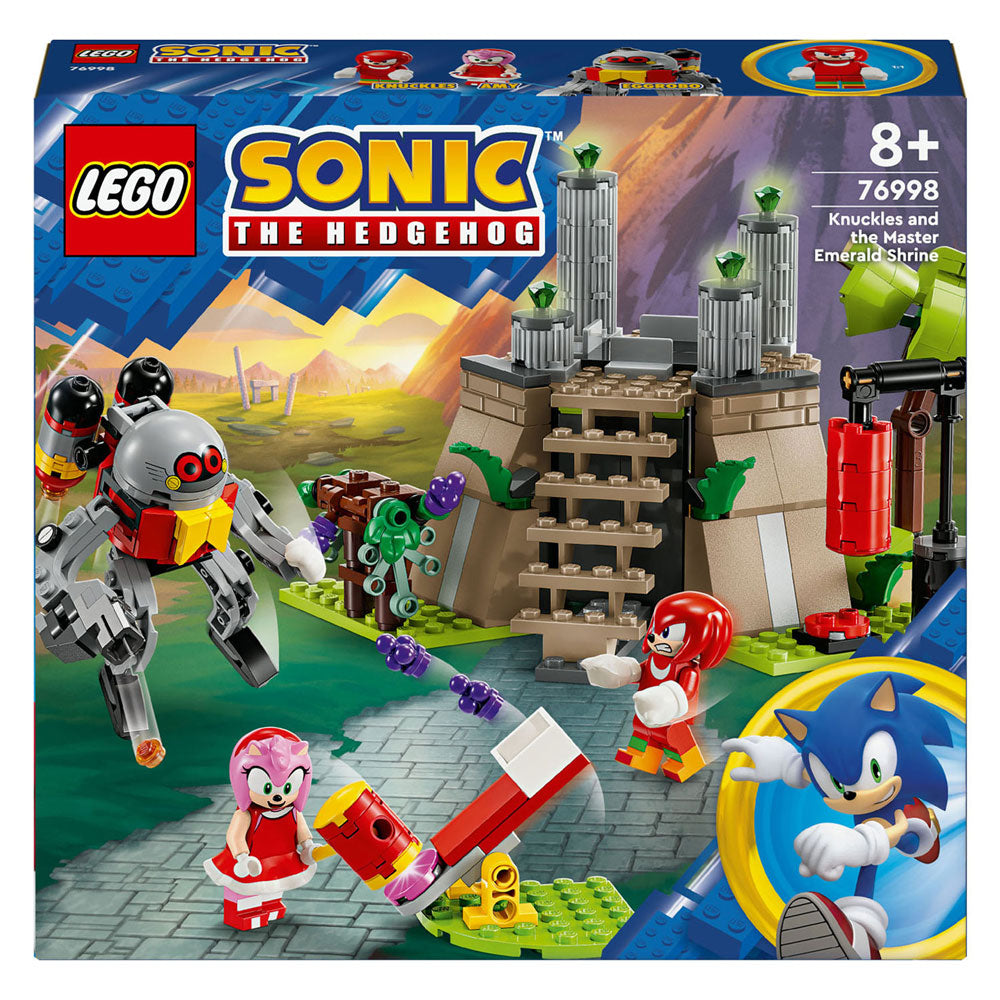 Lego 76998 sonic knuckles en de master emerald tempel