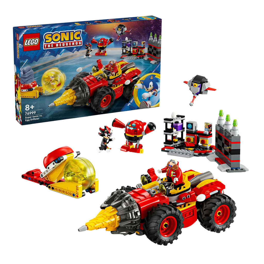Lego 76999 sonic super sonic vs. egg drillster