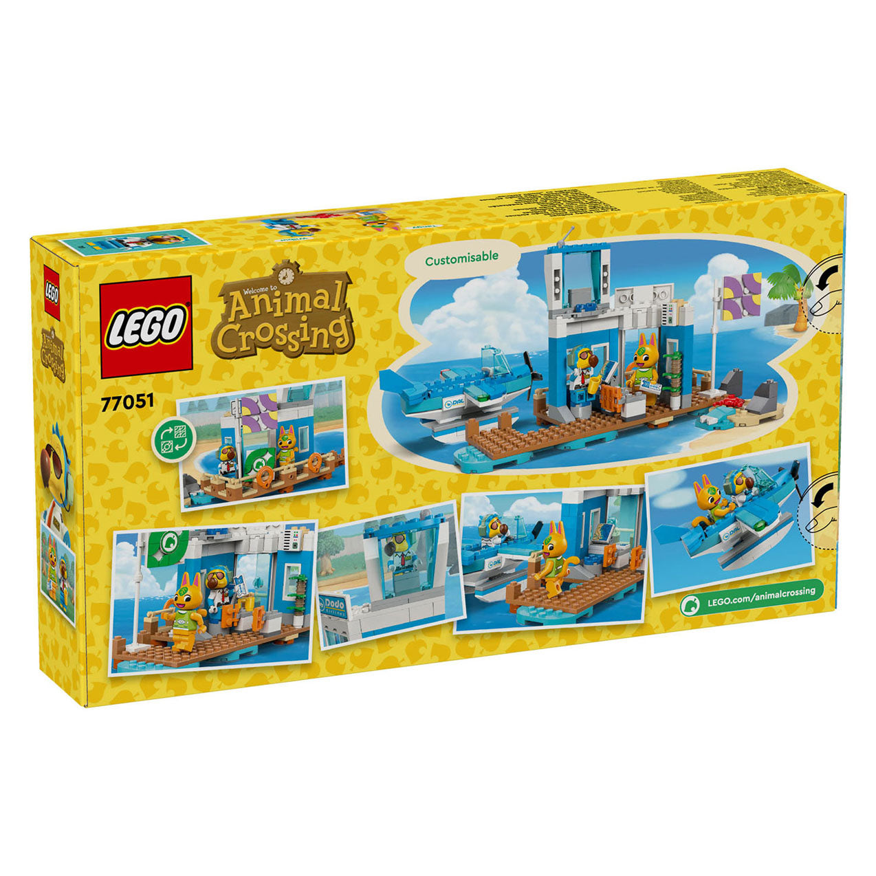 LEGO Animal Crossing 77051 Fliegen mit Dodo Airlines