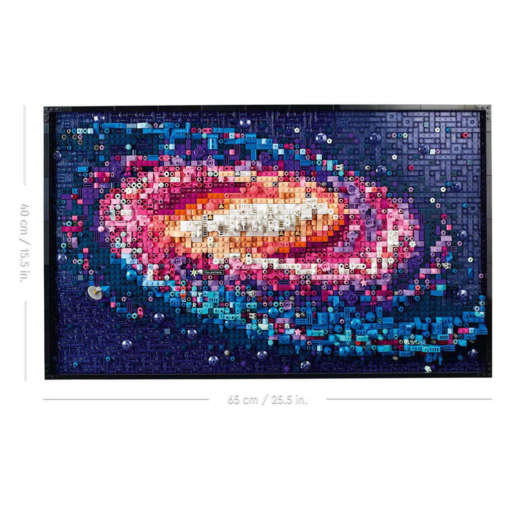Lego art - het melkwegstelsel constructiespeelgoed (31212)