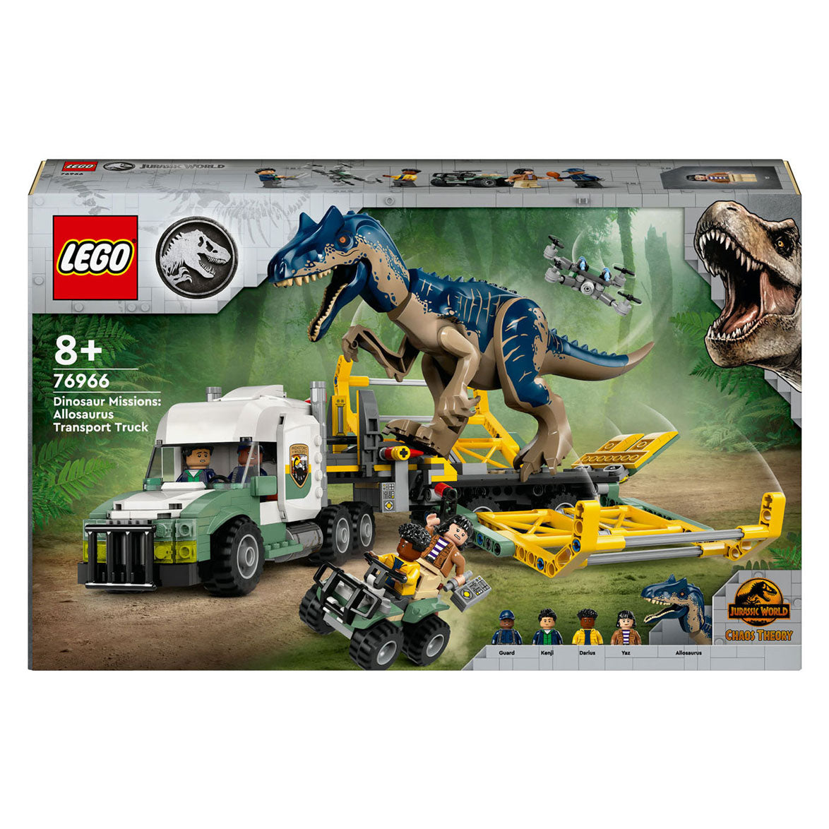 Lego Jurassic World 76966 Dinosaurier-Missionen: Allosaurus-Transporter