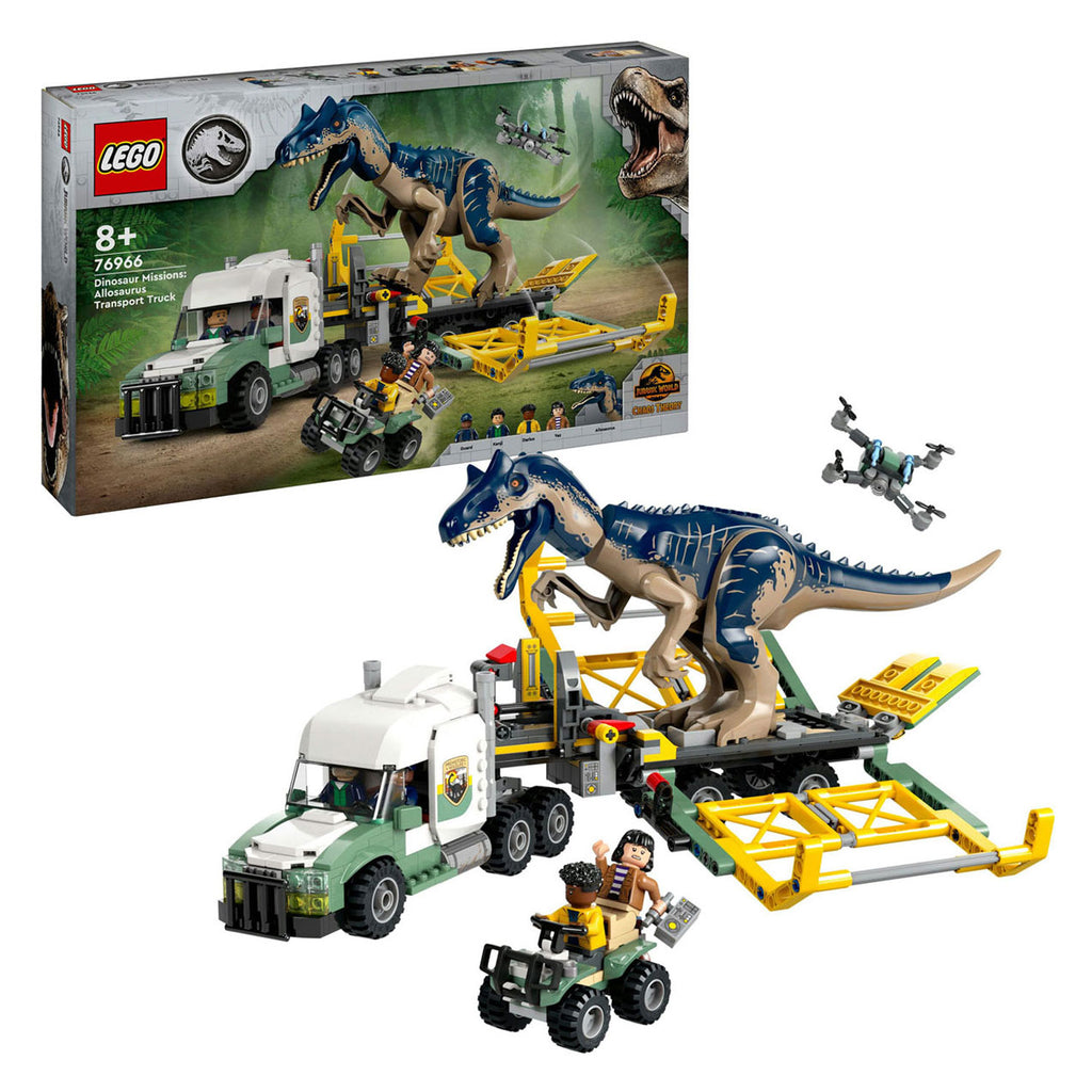 Lego Jurassic World 76966 Dinosaurier-Missionen: Allosaurus-Transporter