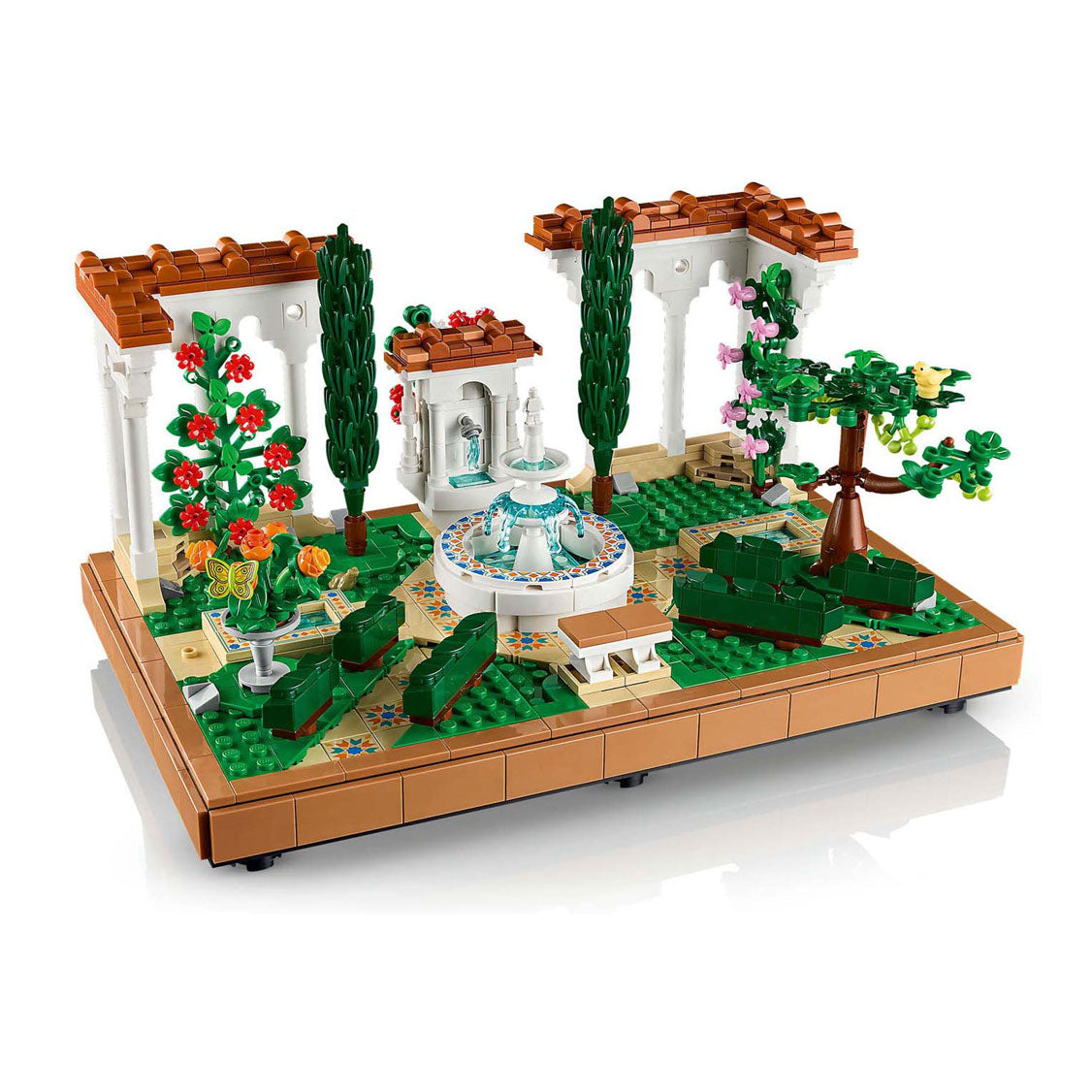 Lego icons - tuin met fontein constructiespeelgoed (10359)