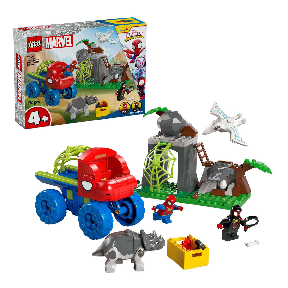 Lego Spidey 11199 Team Spidey Rettungsmission mit Dino-Truck