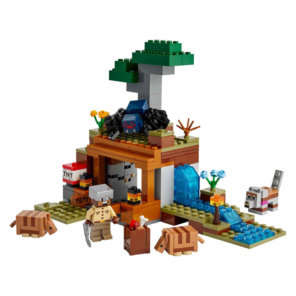 LEGO Minecraft 21269 Die Gürteltiere in der Mine