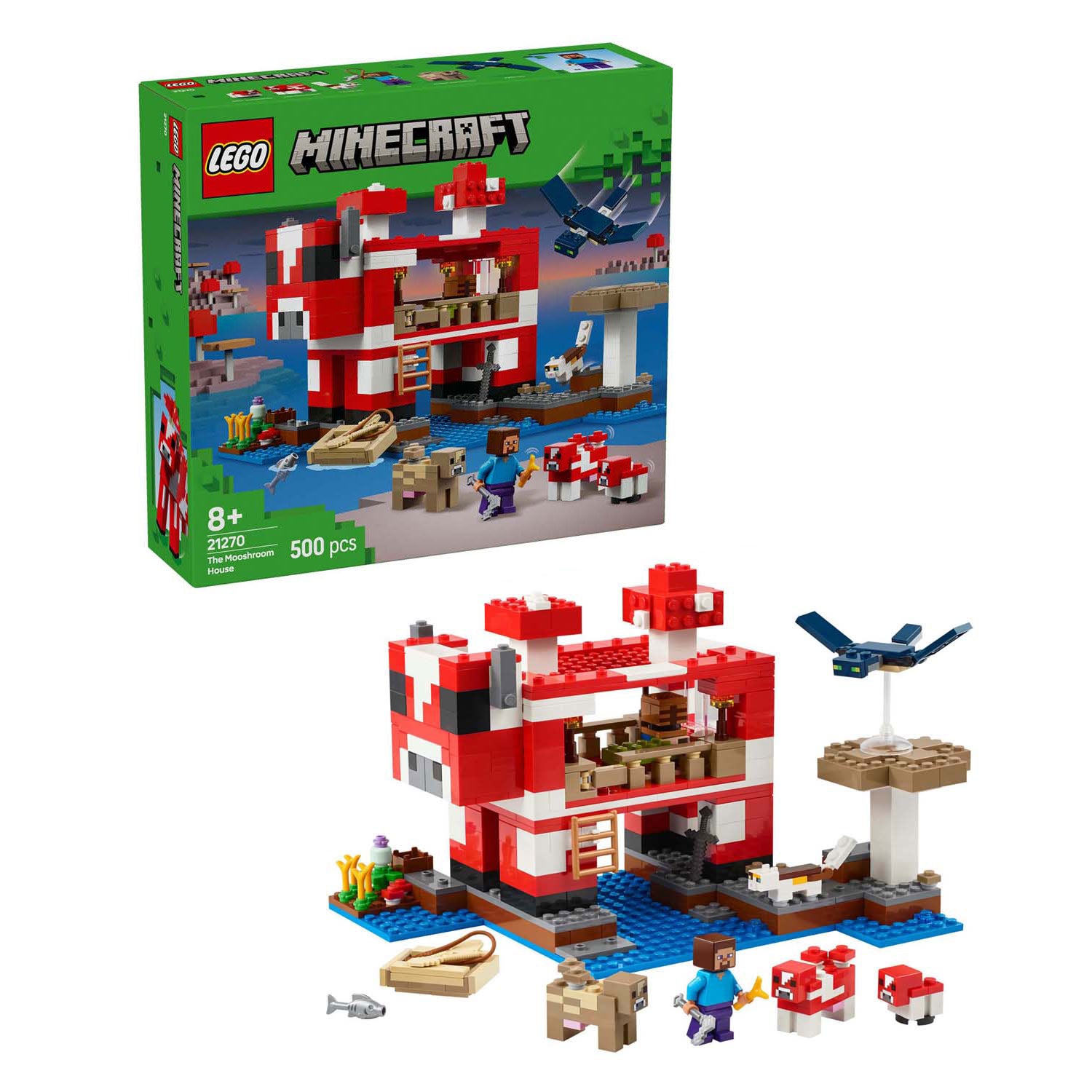 LEGO Minecraft 21270 Das Pilzhaus