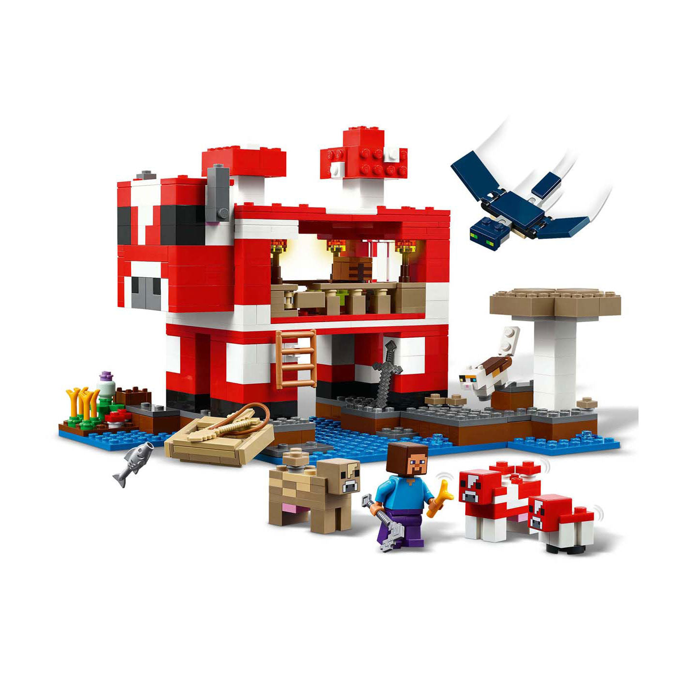LEGO Minecraft 21270 Das Pilzhaus