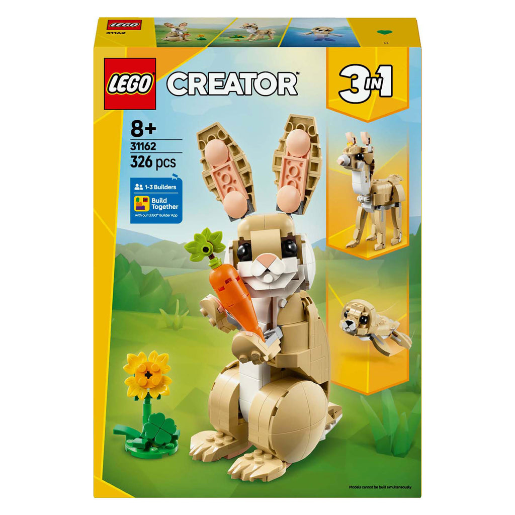 Lego creator 31162 3in1 lief konijn