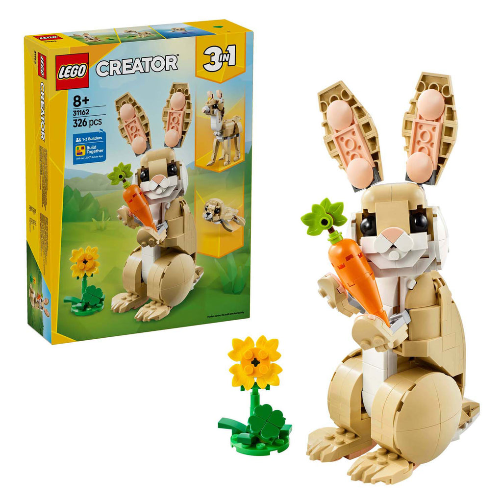 Lego creator 31162 3in1 lief konijn