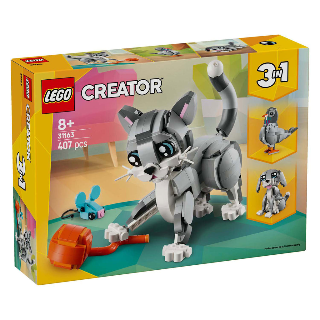 Lego Creator 31163 verschwendete Katze