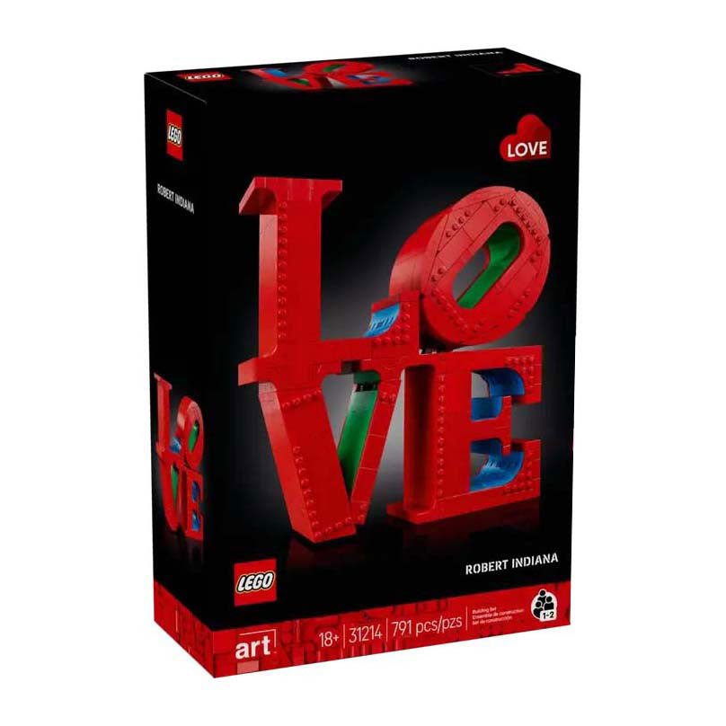 Lego art - love constructiespeelgoed (31214)
