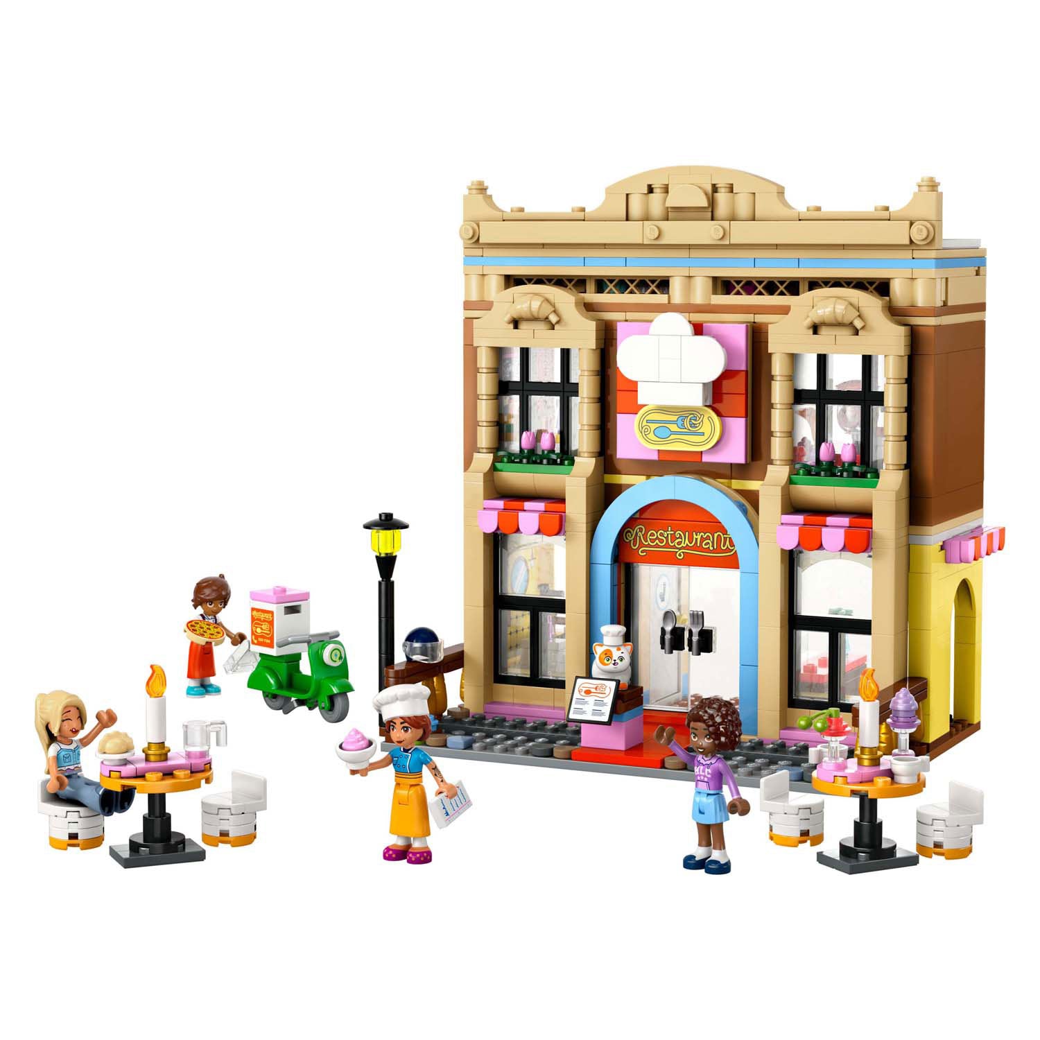 Lego 42655 friends restaurant en kookschool